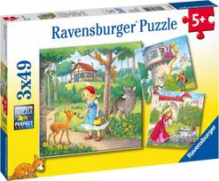 Ravensburger Puzzle Disney Fairy Tales 3x49pcs 080519
