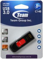 a gb - Team Group C145 8GB Black / Red (Juodas / Raudonas) - 4 nuotrauka