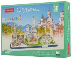 CubicFun City Line Bavaria 3D 178pcs MC267H