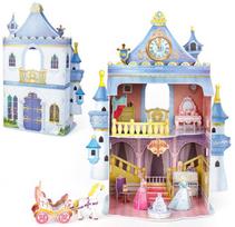 cubicfun 3d puzzle - CubicFun Fairytale Castle Dollhouse 3D 81pcs - 3 nuotrauka