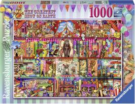 puzzle deliones 1000 - Ravensburger Puzzle The Greatest Show On Earth 1000pcs 152544 - 1 nuotrauka
