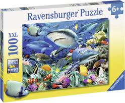 Ravensburger XXL Puzzle Reef Of Sharks 100pcs 109517
