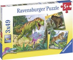 Ravensburger Puzzle Rulers Of Prehistoric 3x49pcs 093588