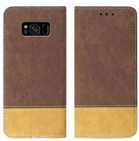 Mocco Suede Book Case For Samsung Galaxy A30 A305 Brown