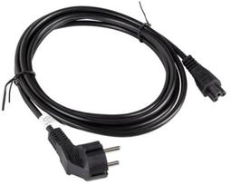 c5 kabelis - Lanberg Cable IEC320 C5 / Schuko 3m Black - 3 nuotrauka