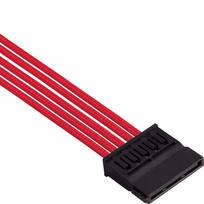 corsair psu - Corsair Premium Individually Sleeved PSU Cables Pro Kit Type 4 Gen 4 Red - 4 nuotrauka