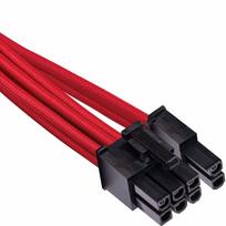 corsair psu - Corsair Premium Individually Sleeved PSU Cables Pro Kit Type 4 Gen 4 Red - 5 nuotrauka