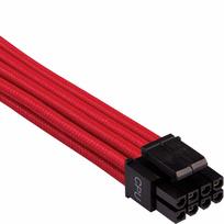 corsair psu - Corsair Premium Individually Sleeved PSU Cables Pro Kit Type 4 Gen 4 Red - 6 nuotrauka