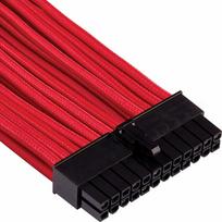 corsair psu - Corsair Premium Individually Sleeved PSU Cables Pro Kit Type 4 Gen 4 Red - 7 nuotrauka