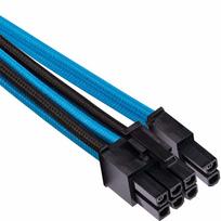 corsair psu - Corsair Premium Individually Sleeved PSU Cables Pro Kit Type 4 Gen 4 Black/Blue - 5 nuotrauka