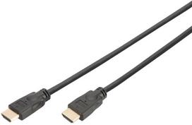 hdmi 4k 60hz premium] - Digitus Premium HDMI Cable Black 5m - 1 nuotrauka