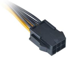 6 pin adapteris - Akasa Adapter ATX to PCI x2 0.15m - 3 nuotrauka