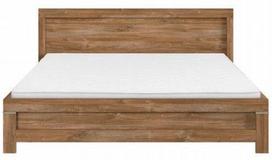 lovos dvigules 200 180 - Black Red White Gent Bed 180x200cm - 2 nuotrauka