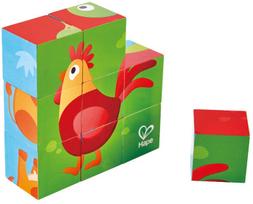 HAPE dėlionė-kaladėlės Fermos gyvūnai, E1618A