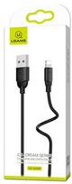 8pin - Usams Ice Cream Durable-Soft USB To Apple Lighting Cable 1m Black - 4 nuotrauka