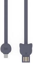 apple laidu - Maoxin Vitality Cat Lightning To USB Data Cable 1m Grey - 1 nuotrauka