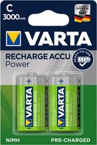 baterijas kraunamos - Varta Rechargaeble Battery C 2x 3000mAh - 3 nuotrauka