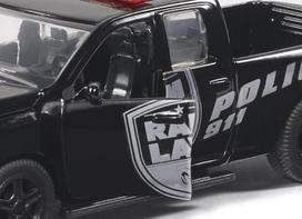 zaislas automobilis - SIKU Dodge RAM 1500 US police, 2309 - 4 nuotrauka