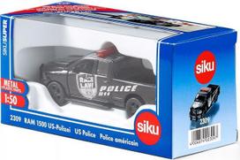 zaislas automobilis - SIKU Dodge RAM 1500 US police, 2309 - 6 nuotrauka