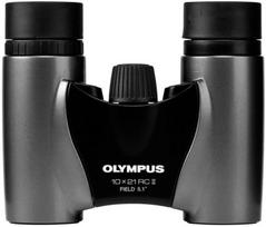 ziuronai olympus - Olympus Slim 10x21 RC II Dark Silver (Sidabriniai) - 4 nuotrauka