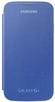 samsung galaxy s4 deklas - Samsung Galaxy S4 Flip Cover Blue Bulk - 1 nuotrauka