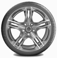 255 45 r19 - Michelin Pilot Super Sport 255/45 ZR19 (100Y) su ratlankio saugos lentele (FSL), N0 - 4 nuotrauka