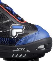 fila rieduciai - Fila Wizy Alu Boy Black/Blue L 35-38 - 4 nuotrauka