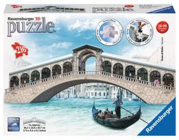 ravensburger 3d puzzle - Ravensburger 3D Puzzle Ponte Di Rialto Most 216pcs 125180 - 1 nuotrauka