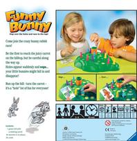 stalo zaidimas funny bunny - Ravensburger Funny Bunny R22081 - 3 nuotrauka