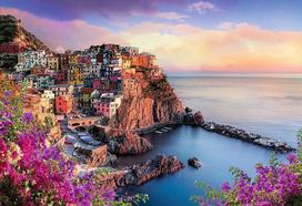 puzzle 1500 - Trefl View of Manarola 1500pcs 26137 - 3 nuotrauka
