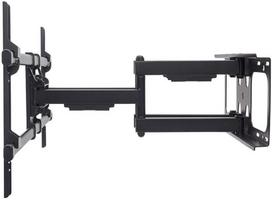 laikiklis 200x200 - Manhattan Wall Mount for TV 37-90'' Black - 2 nuotrauka