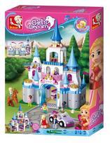Sluban Girls Dream Play Palace 815pcs M38-B0610