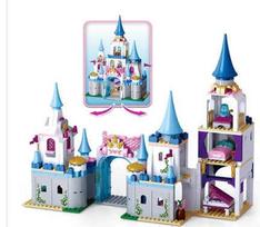 sluban konstruktoriai - Sluban Girls Dream Play Palace 815pcs M38-B0610 - 3 nuotrauka