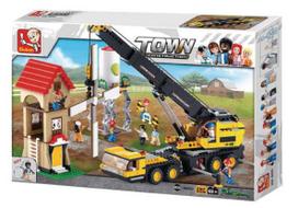 Sluban Town Construction Telescopic Crane M38-B0553