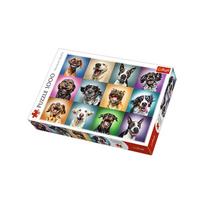 Trefl Puzzle  Funny Dog Portraits 1000pcs
