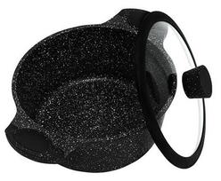 puodas bollire milano br 1102 - Bollire Milan Casserole D26cm 5.2l Black - 2 nuotrauka