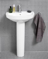 gustavsberg nordic3 - Gustavsberg Small Bathroom Sink Nordic3 410050 - 3 nuotrauka