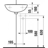 olymp jika - Jika Small Washbasin Olymp 45cm - 2 nuotrauka