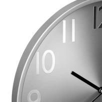 kvarciniai laikrodziai - SN Quartz Wall Clock D30cm Silver - 2 nuotrauka