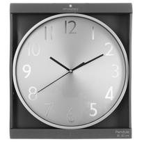 kvarciniai laikrodziai - SN Quartz Wall Clock D30cm Silver - 3 nuotrauka
