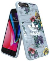 iphone xs deklas - Adidas Floral Back Case For Apple iPhone X/XS Blue - 2 nuotrauka