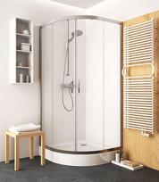 duso kabinos r - KOLO Rekord 90x185x90 Half-Round - 2 nuotrauka