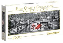 Clementoni Panorama High Quality Puzzle Amsterdam Bicycle 1000pcs 39440