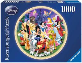 Ravensburger Round Puzzle Wonderful World Of Disney 1000pcs 157846
