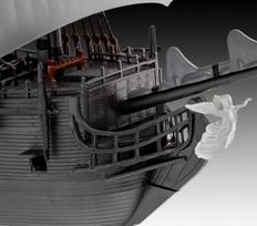 laivu modeliai - Revell Black Pearl easy-click 1:150 05499R - 4 nuotrauka