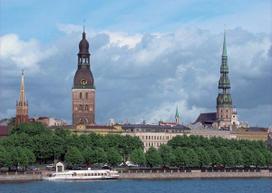 puzzle deliones 1000 - Ravensburger Puzzle View Of The City Riga 1000pcs 19057 - 2 nuotrauka