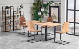 Valgomojo stalas Halmar Venom Wotan Oak, 1350-1850x850x740 mm