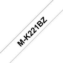 mk kasete - Brother Schriftband M-K221, P-Touch M, 9 mm / !! Atgauk 2% - 2 nuotrauka