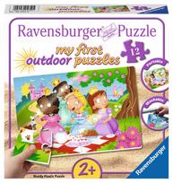 Ravensburger Waterproof Plastic Puzzle Princess Friends 12pcs 05612