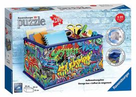 ravensburger 3d puzzle - Ravensburger 3D Puzzle Storage Box Graffiti 12111 - 1 nuotrauka